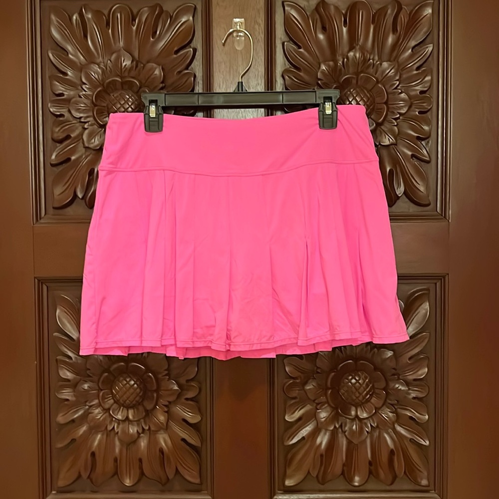 Lilly Pulitzer Luxletic Pink Skort Size L